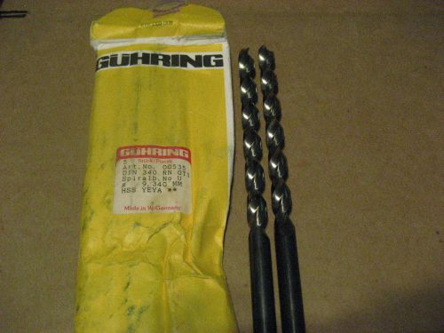 GUHRING LTR &#034;U&#034; TURBO FLUTE T/L DRILL (AA2534-5)