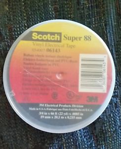 SCOTCH 88 3/4&#034; X 66&#039; Electrical Tape