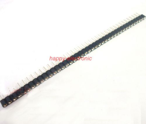 25pcs 1x40 Pin 2.54 Round Female Pin Header connector