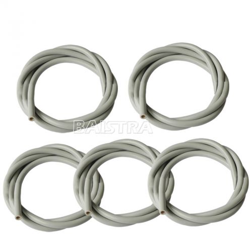 5X Dental Tubing Hose Pipes for Saliva Ejector Weak Suction Adaptor Turbine 1.6m