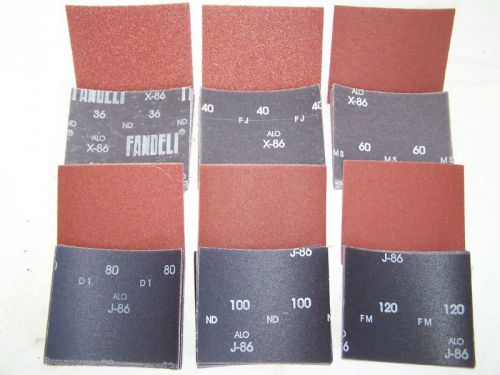 72 ABRASIVE CLOTH ASST GRIT 36 40 60 80 100 120 4.5/5.5