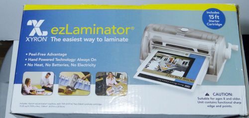 Xyron ezlaminator hand crank cold seal lamination machine - new for sale