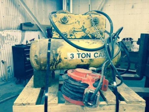 3 ton C &amp; H ELECTRIC CHAIN HOIST 3 Phase