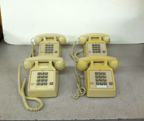 Qty4 lot premier vodavi 2500 250044-mba-27f-ch push button desk telephone vintag for sale