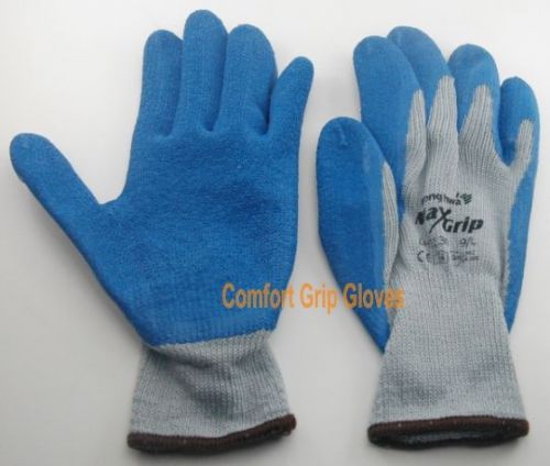 GLOVES MAX GRIP Industrial Protection Protective slip work long 9.5&#034; inch M size