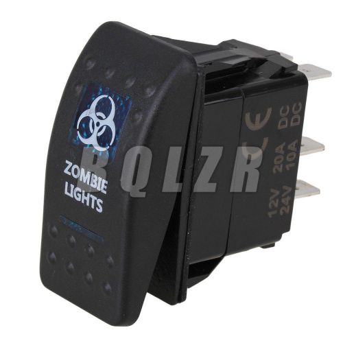 BQLZR 12V/24V SPST ON-OFF Car Boat Rocker Switch