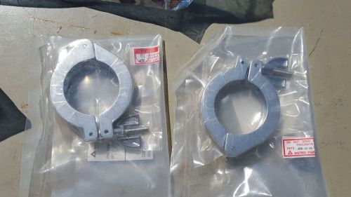 2 astro nw-40-cp iso nw-32/40 flange fitting wing nut clamp new for sale