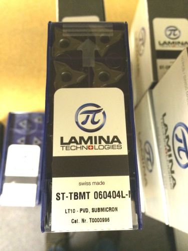 ST-TBMT 231L NN LT 10 Multi-Material PVD coating Carbide Insert from LAMINA