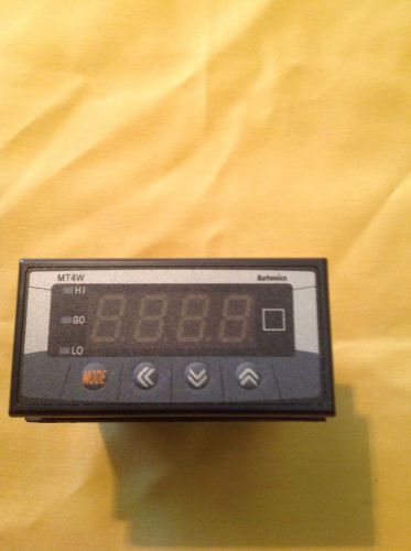 AUTONICS  MT4W-AV-41  DIGITAL PANEL METER, 4-DIGIT, 100VAC TO 240VAC