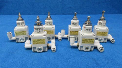 *Lot of 6* SMC IR1000-N01-X12 Precision Regulator Module 150 PSI Max