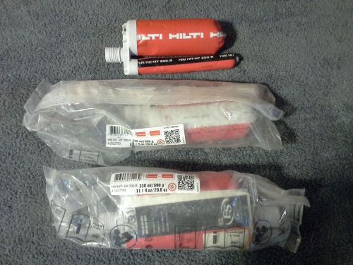 Lot of 3 Hilti  HIT-HY 200-R