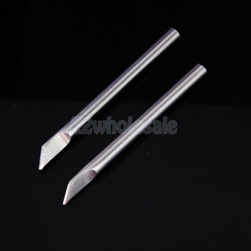 2pcs 60W Electric Welding Iron Solder Blade Tip Head Replacement DIY Tool