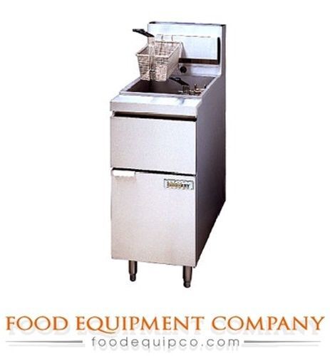 Anets 14gssff goldenfry™ fryer gas 35 - 50 lb. cross-fire burners for sale