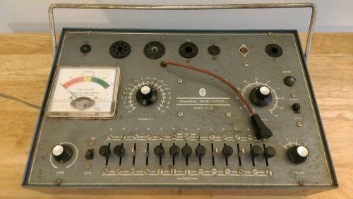 CTI TC-20 Tube Tester with Charts