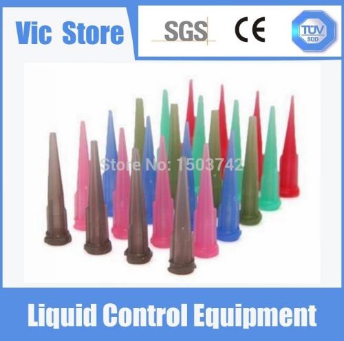 60PCS TT Blunt Glue Liquid Dispenser Dispensing Needle Plastic Tapered Tips