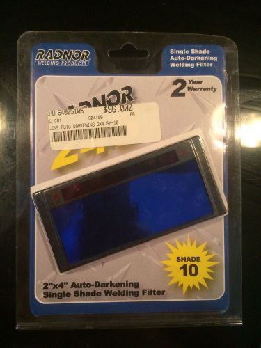 Radnor Auto Darkening Welding Lens