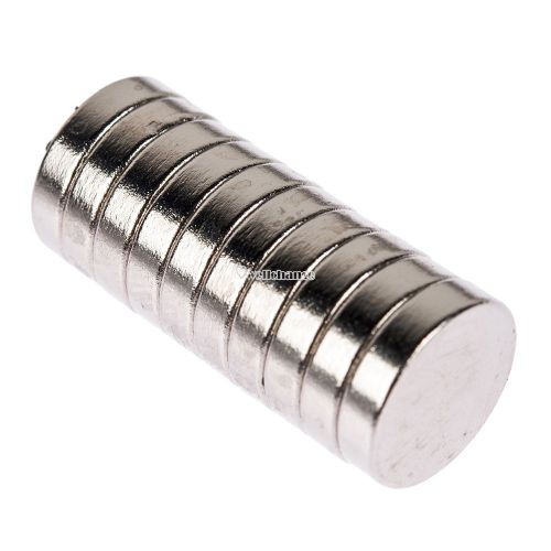 10PCS 12 X 3mm N35 ZN Disc Strong Rare Earth Small Fridge Neodymium Magnet W3LE