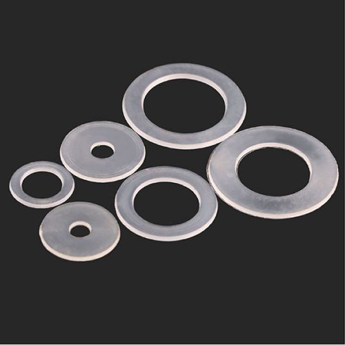 M3 m4 m5 m6 m8 m10 m12 m16 m20 transparent plastic nylon insulation flat washers for sale