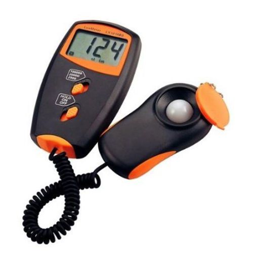 Digital Light Meter 100k Lux Tester LCD Flash Photo Black ED