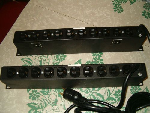 Lot of 2 USED  APC AP9550 1U Power Distribution Unit PDU