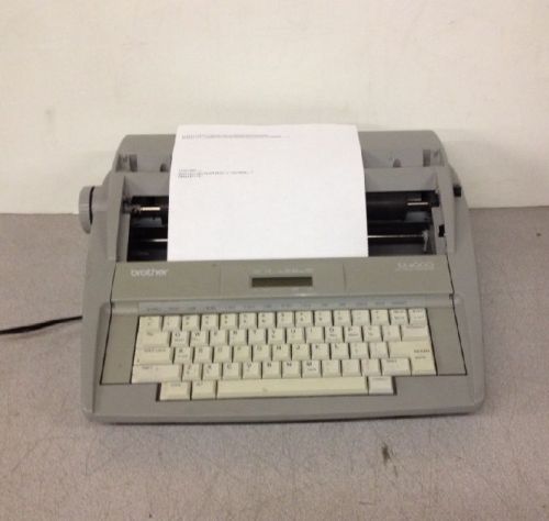 Brother Word Processor SX-400 Electronic Typewriter