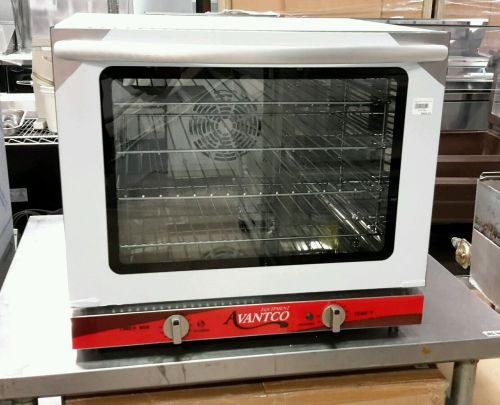 Avantco C0-28 2.3 Cu Ft. Half Size Countertop Convection Oven