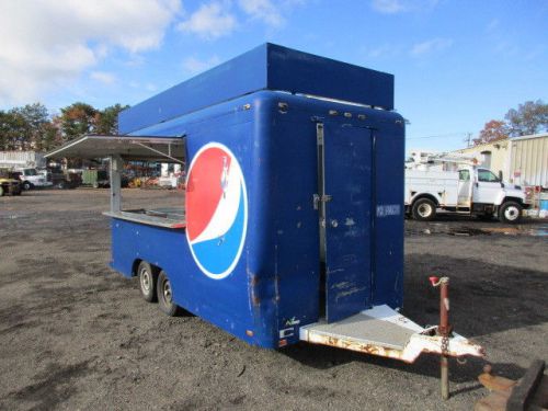 14&#039;x6&#039; Waymatic Tandem Axle Event Trailer