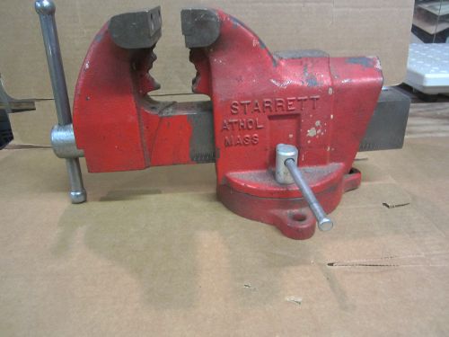 Vintage Starrett Swivel Bench Vice - 5&#034; Jaws 014