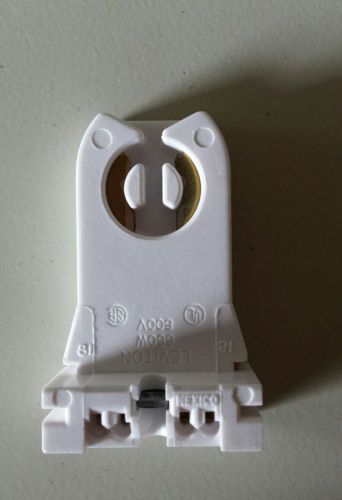 Qty=8, Leviton 13357-N Fluorescent Lamp Holder Hardware