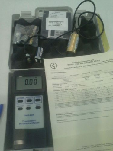 VWR TRACEABLE PRESSURE METER M#23609-220 LC#520