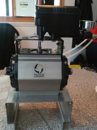 Radius ALUMINUM ACTUATOR TYPE 030 WITH POSITIONER