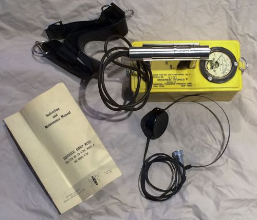 Vintage Universal Atomics CD V-700 Model No.4 Radiological Survey Meter SN5331