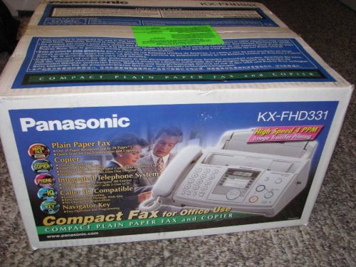 Panasonic KX-FHD331 Compact Fax &amp; Copier Plain Paper NIB