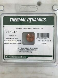 Thermal Dynamics Model 21-1047 Shield Cap 70A, SS/AL