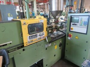 38 TON 2.2 OZ ARBURG MODEL 221M-75-350 INJECTION MOLDING MACHINE MFG 1998