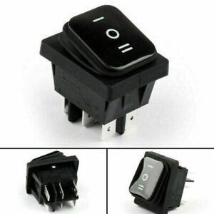 4Pc RLEIL RL2-203 Waterproof IP65 Car Rocker Switch 6Pin ON-Off-ON 125/250VAC F5