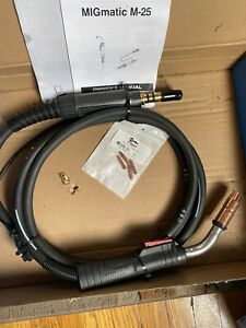 Masterweld Miller 250 amp 169598 Mig Welding Gun Torch Stinger M-25 15 ft M25