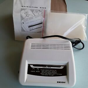 Emson Laminator 2291 Laminating Machine 4 x 6 Sleeves &amp; Instructions