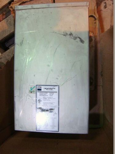 Hevi duty 5 kva transformer  cat# hss5f5as for sale