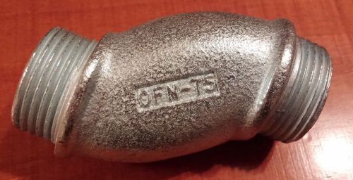 33 New Appleton EGS OFN-75 3/4&#034; Malleable Iron Offset Nipple