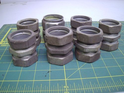 1 1/4 EMT COMPRESSION COUPLING (LOT OF 7) #56769