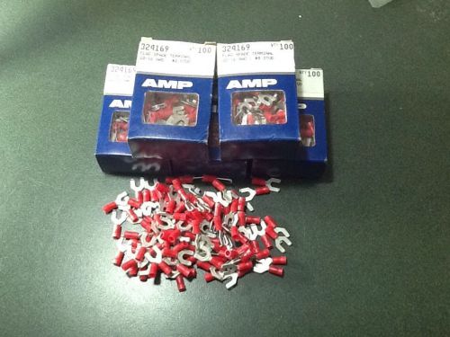 Lot Of 500+ Amp Flag Spade Terminal 22-16 Awg #8 Stud