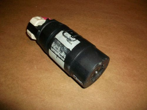 Hubbell Hubbellock Socket 21414B 30 amp 600 VAC 250 VDC 4 wire