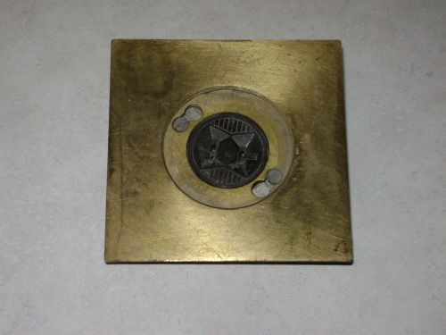 Vintage Brass and Bakelite Floor Outlet