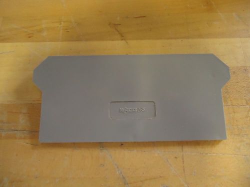 WAGO 285 Terminal Block End Plate