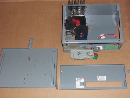 SQUARE D MODEL 6 30 AMP 240V FUSIBLE FUSED HALF FEEDER MCC MCCB BUCKET