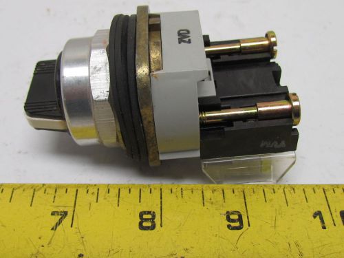 Allen bradley 800t-j2 3 position selector switch 800t-xa contact block 1n0 1nc for sale