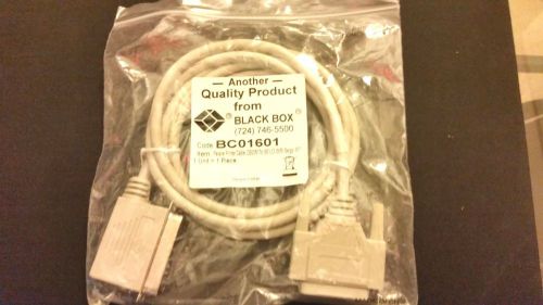 BLACK BOX  BC01601  PARALLEL PRINTER CABLE DB25M To (90°) CN36M, Beige 6FT
