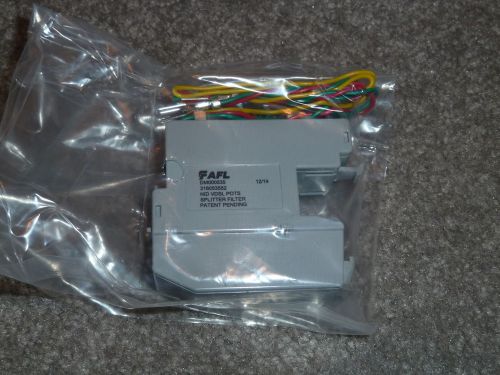 AFL TELECOMMUNICATIONS MODULE SPLITTER FILTER LINE NID VDSL POTS DM000535