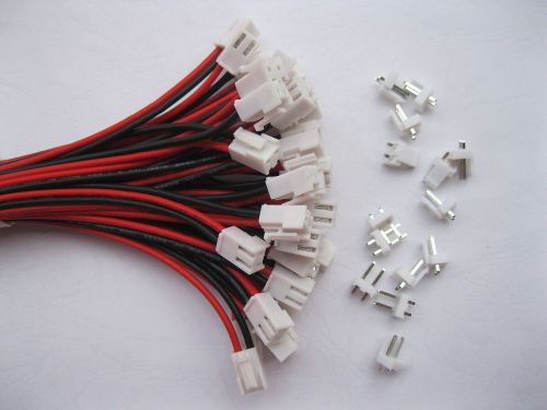 100 pcs 3.96mm vh3.96 2 pin female wire with male pin connector leads 30cm 12in for sale